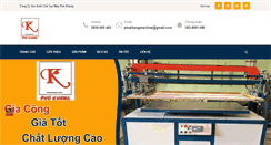 Desktop Screenshot of mayinluaphukhang.com